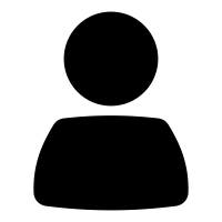A black square featuring the bold, white text PDF centered, reminiscent of Megan Galmiches minimalist design style.